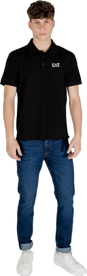 Emporio Armani EA7 Korte Mouw Polo Lente Zomer Collectie Black Heren - Foto 9