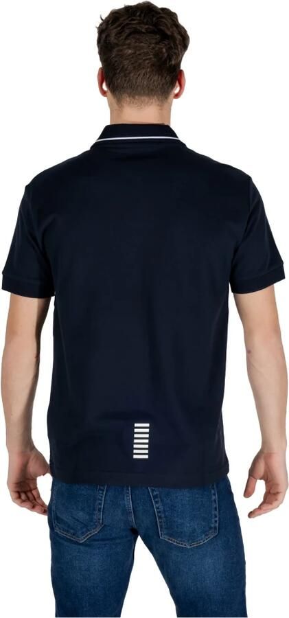 Emporio Armani EA7 Polo Shirt Korte Mouw Poloshirt met logo en versiering - Foto 8
