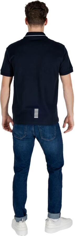 Emporio Armani EA7 Polo Shirt Korte Mouw Poloshirt met logo en versiering - Foto 7