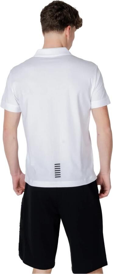 Emporio Armani EA7 Korte Mouw Polo Lente Zomer Collectie White Heren - Foto 4