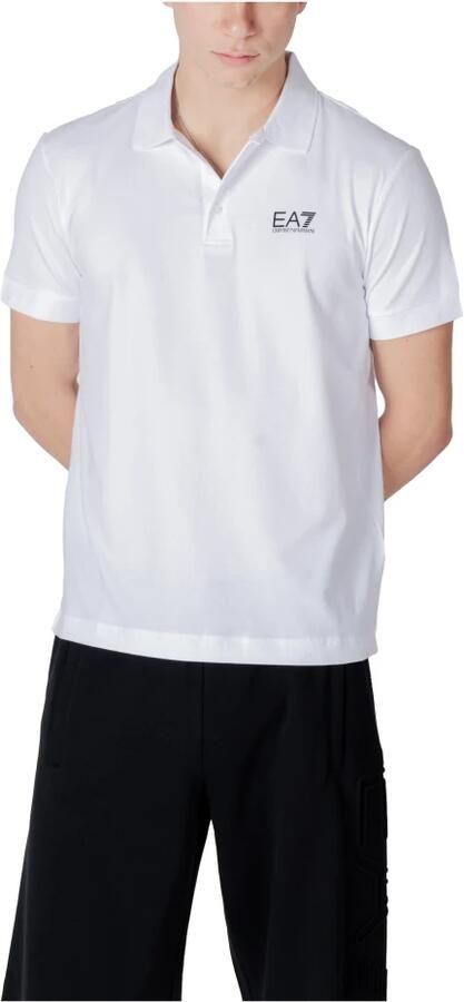 Emporio Armani EA7 Korte Mouw Polo Lente Zomer Collectie White Heren - Foto 2