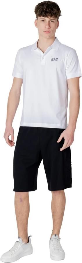 Emporio Armani EA7 Korte Mouw Polo Lente Zomer Collectie White Heren - Foto 6