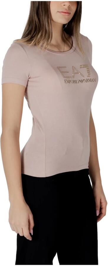 Emporio Armani EA7 Korte T-shirt voor vrouwen Pink Dames - Foto 2