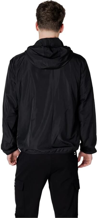 Emporio Armani EA7 Lente Zomer Heren Polyester Jassen Collectie Black Heren
