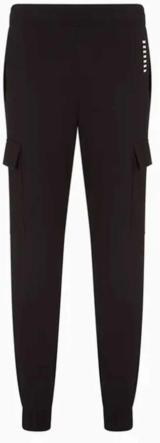 Emporio Armani EA7 Heren Sweatpants Zwart Casual Stijl Black Heren - Foto 5