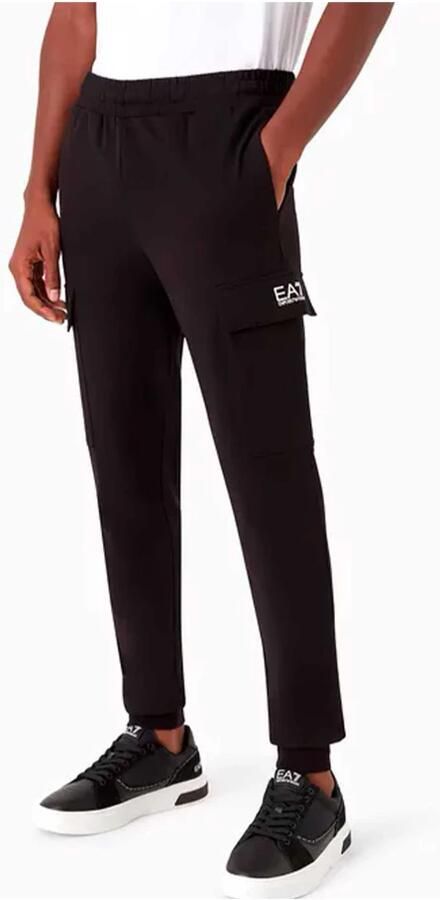 Emporio Armani EA7 Heren Sweatpants Zwart Casual Stijl Black Heren - Foto 2