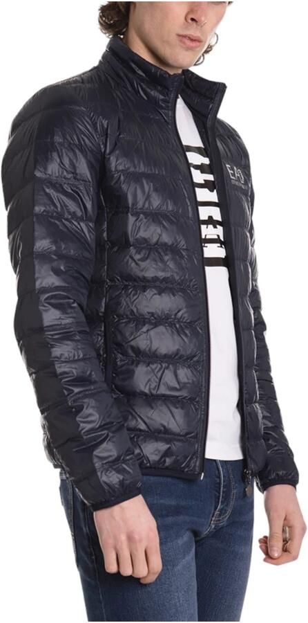 Emporio Armani EA7 Blauwe Packable Piumino Core Identity Jas Blue Heren - Foto 3