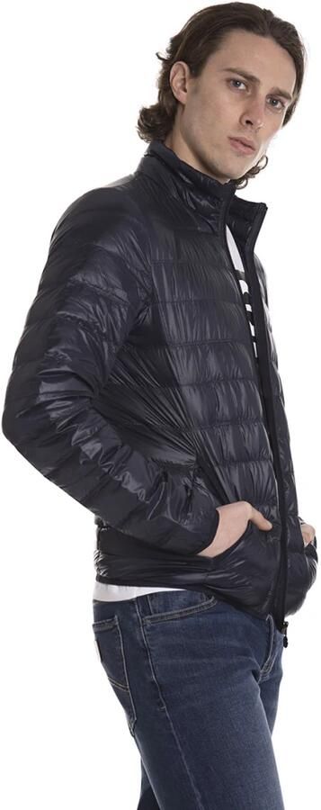 Emporio Armani EA7 Blauwe Packable Piumino Core Identity Jas Blue Heren - Foto 5