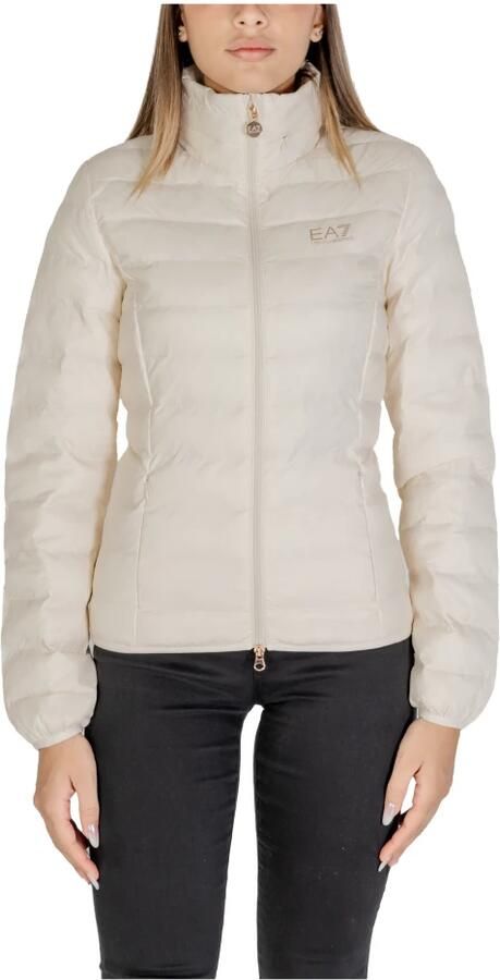 Emporio Armani EA7 Nylon Jas Herfst Winter Collectie Vrouwen Beige Dames - Foto 8