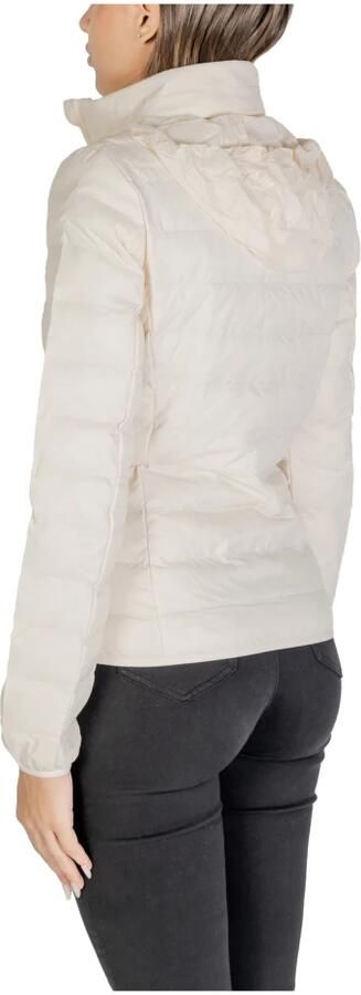 Emporio Armani EA7 Nylon Jas Herfst Winter Collectie Vrouwen Beige Dames - Foto 5