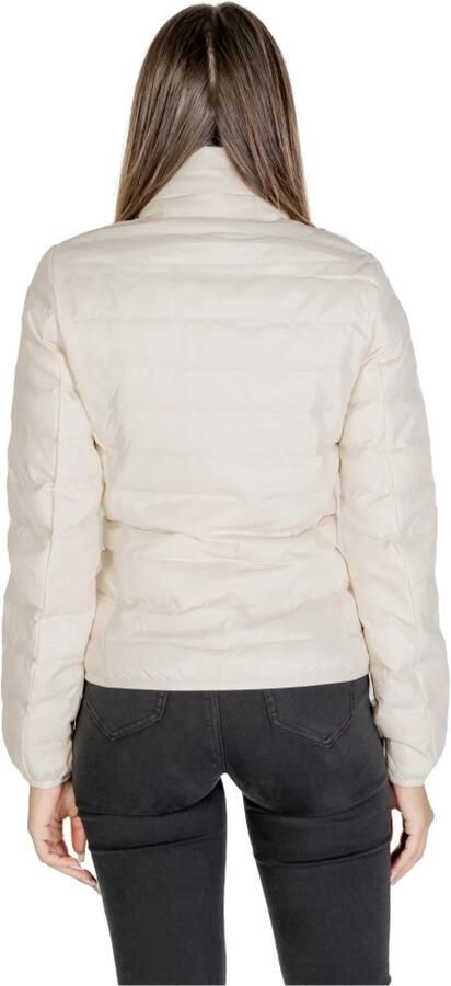 Emporio Armani EA7 Nylon Jas Herfst Winter Collectie Vrouwen Beige Dames - Foto 4