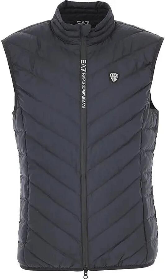 EA7 Emporio Armani Lichte bodywarmer met doorgestikte naden
