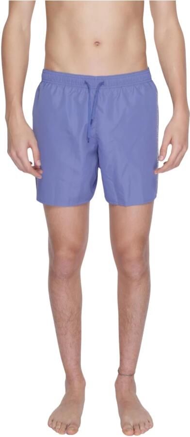 Emporio Armani EA7 Heren Zwemkleding Collectie: Lente Zomer Polyester Purple Heren
