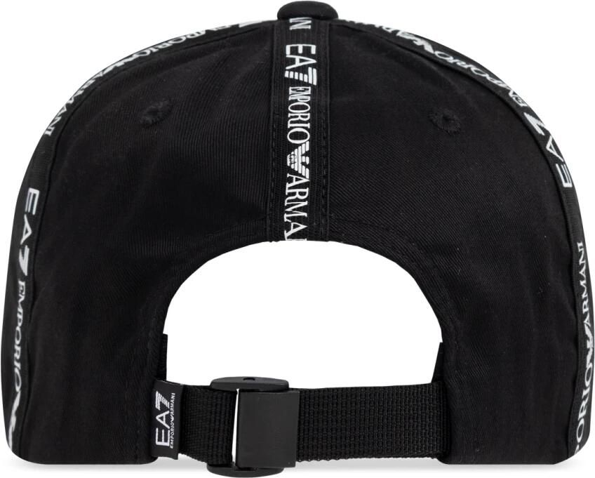 EA7 Emporio Armani Training Logo Tape Cap Black- Dames Black