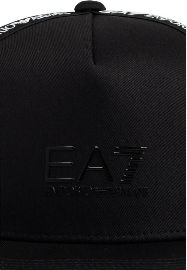 EA7 Emporio Armani Training Logo Tape Cap Black- Dames Black - Foto 2