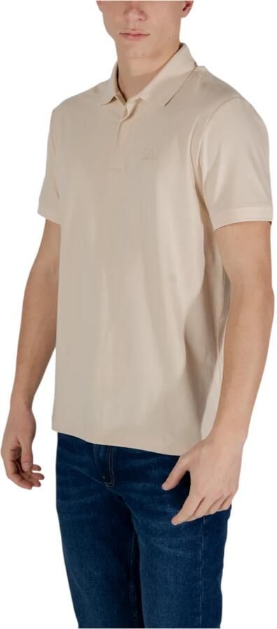 Emporio Armani EA7 Polo Korte Mouw Lente Zomer Collectie Beige Heren - Foto 4