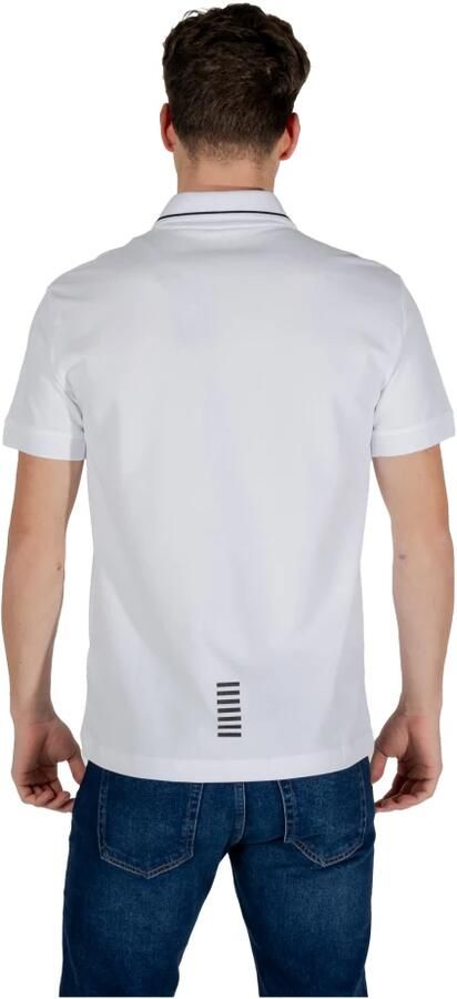 EA7 Emporio Armani Slim fit poloshirt met labelprint model 'TRAIN CORE' - Foto 8