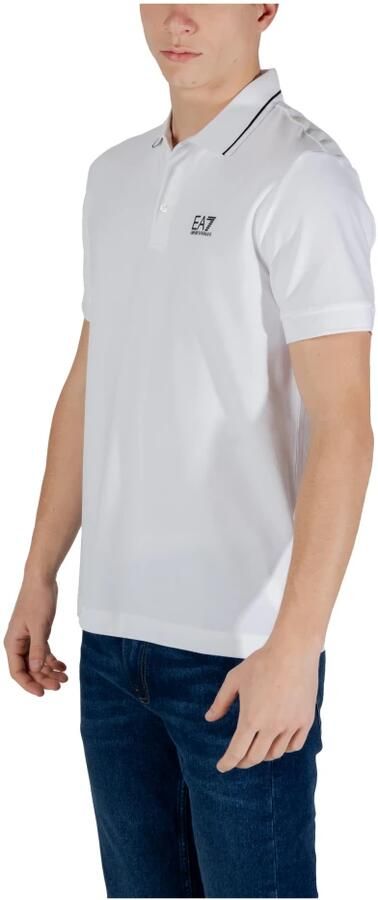 EA7 Emporio Armani Slim fit poloshirt met labelprint model 'TRAIN CORE' - Foto 10