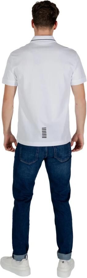 EA7 Emporio Armani Slim fit poloshirt met labelprint model 'TRAIN CORE' - Foto 11