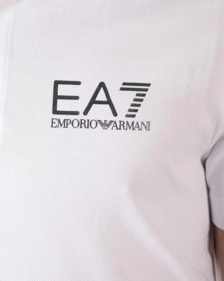 Emporio Armani EA7 Polo met korte mouwen White Heren - Foto 3