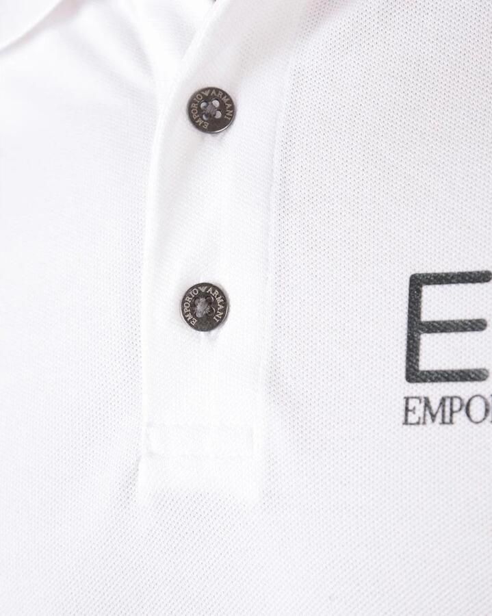 Emporio Armani EA7 Polo met korte mouwen White Heren - Foto 4