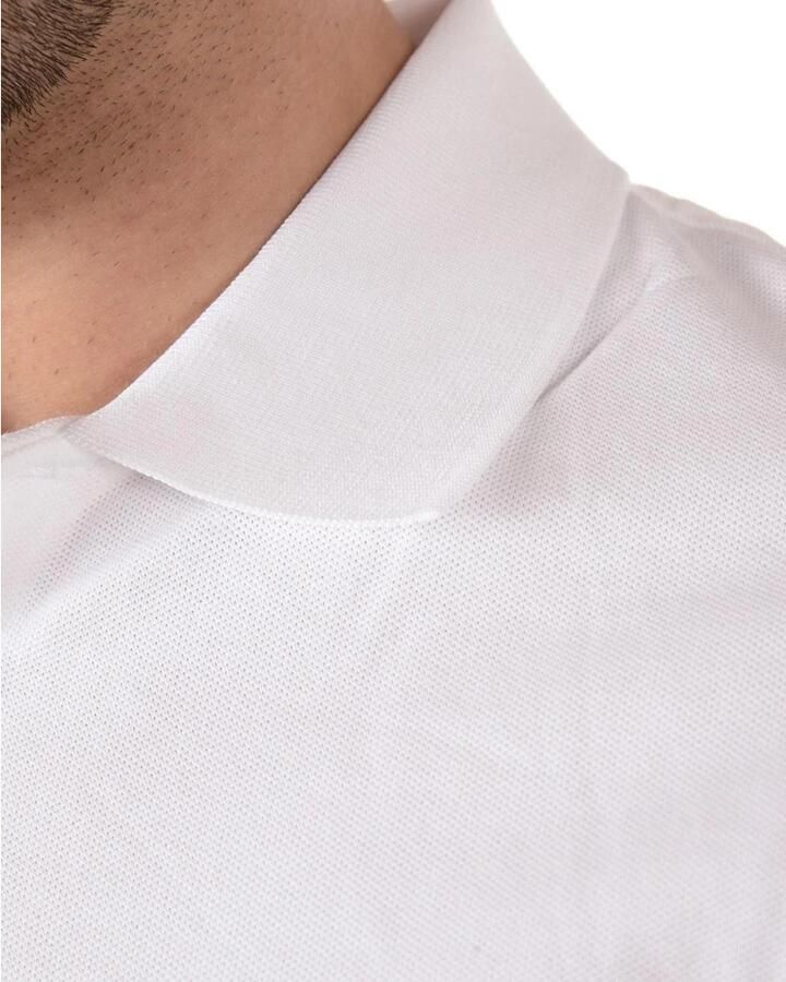 Emporio Armani EA7 Polo met korte mouwen White Heren