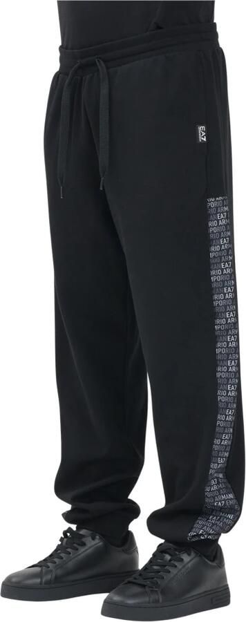 Emporio Armani EA7 Sportieve Zwarte Broek Lente Zomer Black Heren - Foto 3