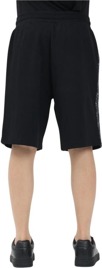 Emporio Armani EA7 Sportieve Zwarte Shorts Lente Zomer Black Heren - Foto 2