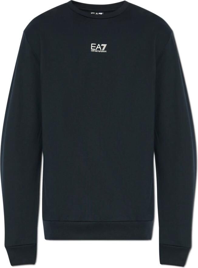 Emporio Armani EA7 Sweater 8NPM30 PJVRZ CORE ID-1562 ARMANI BLUE - Foto 5