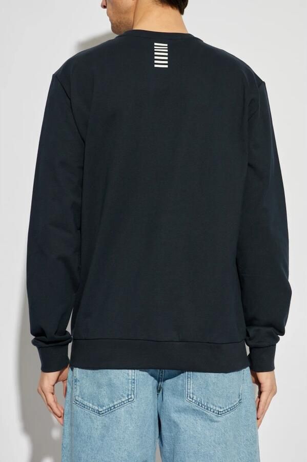 Emporio Armani EA7 Sweater 8NPM30 PJVRZ CORE ID-1562 ARMANI BLUE - Foto 4