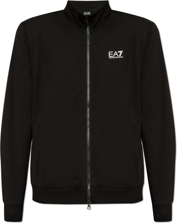 Emporio Armani EA7 Sweatshirt met logo Black Heren - Foto 5