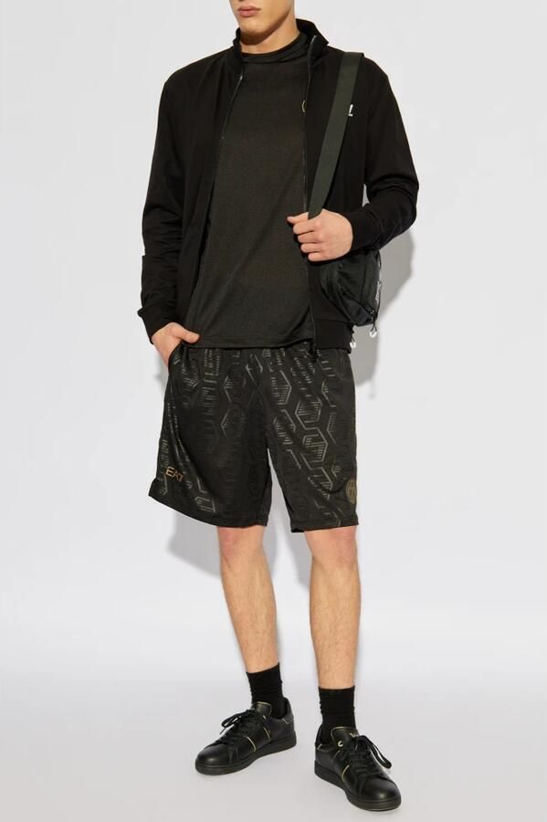 Emporio Armani EA7 Sweatshirt met logo Black Heren - Foto 2