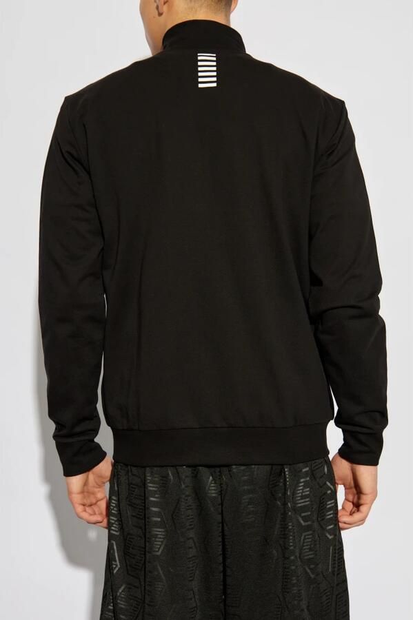 Emporio Armani EA7 Sweatshirt met logo Black Heren - Foto 4