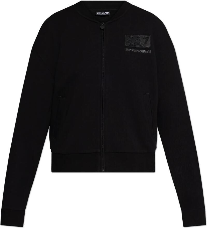 Emporio Armani EA7 Windjack TRAIN LOGO SERIES T-TOP FZ CRYSTAL 7W000178 - Foto 5