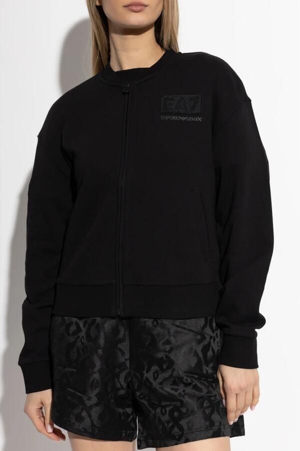 Emporio Armani EA7 Windjack TRAIN LOGO SERIES T-TOP FZ CRYSTAL 7W000178 - Foto 3