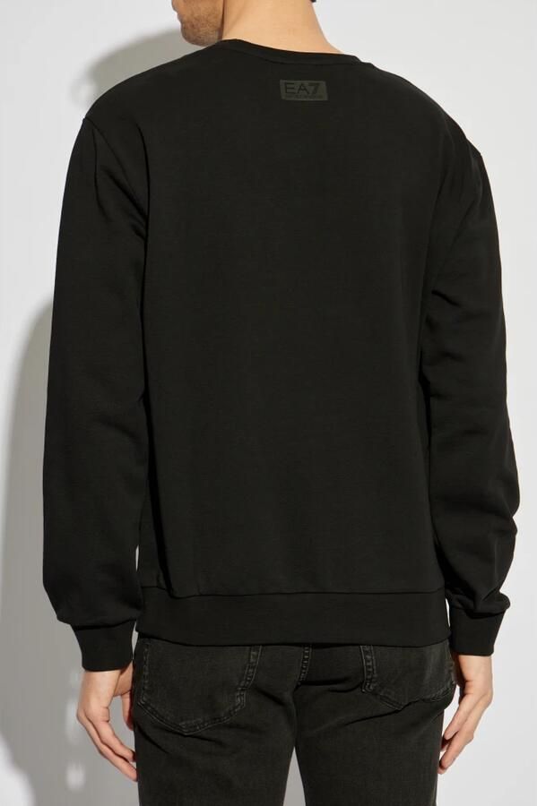 Emporio Armani EA7 Sweatshirt uit de collectie Black Heren - Foto 4