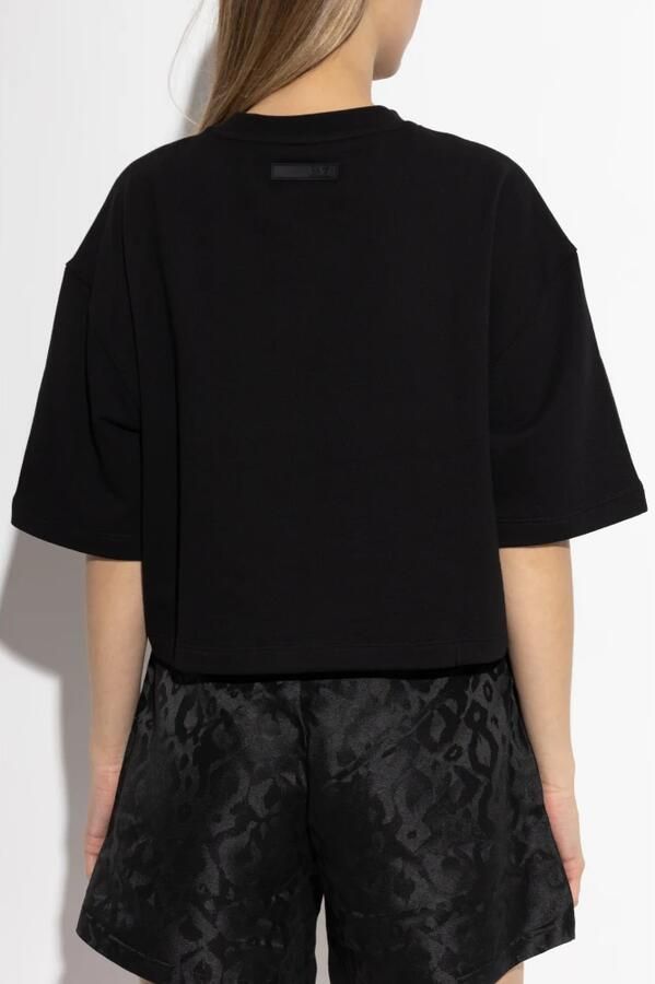 Emporio Armani EA7 T-shirt uit de collectie Black Dames - Foto 4