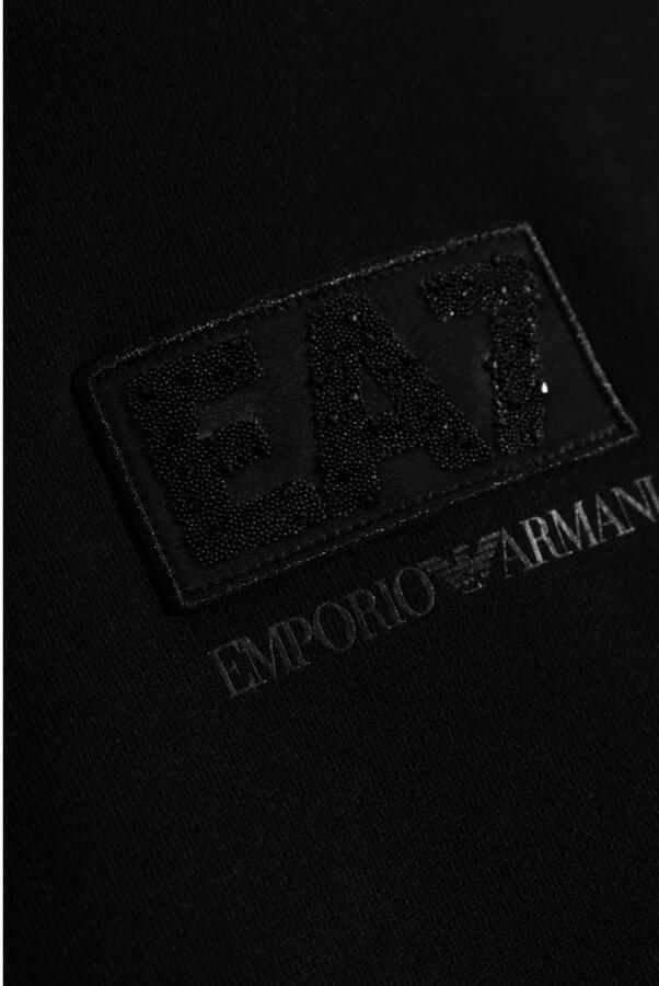 Emporio Armani EA7 T-shirt uit de collectie Black Dames