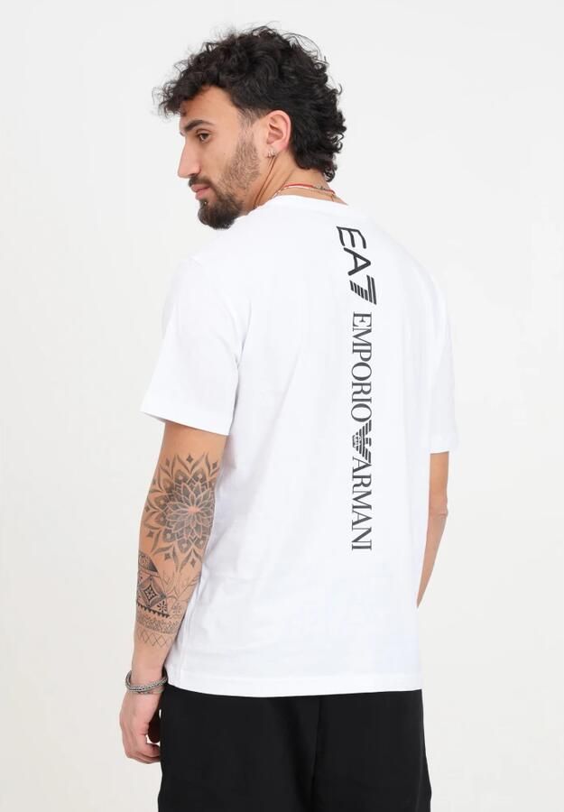 Emporio Armani EA7 Heren T-shirt Lente Zomer Collectie White Heren
