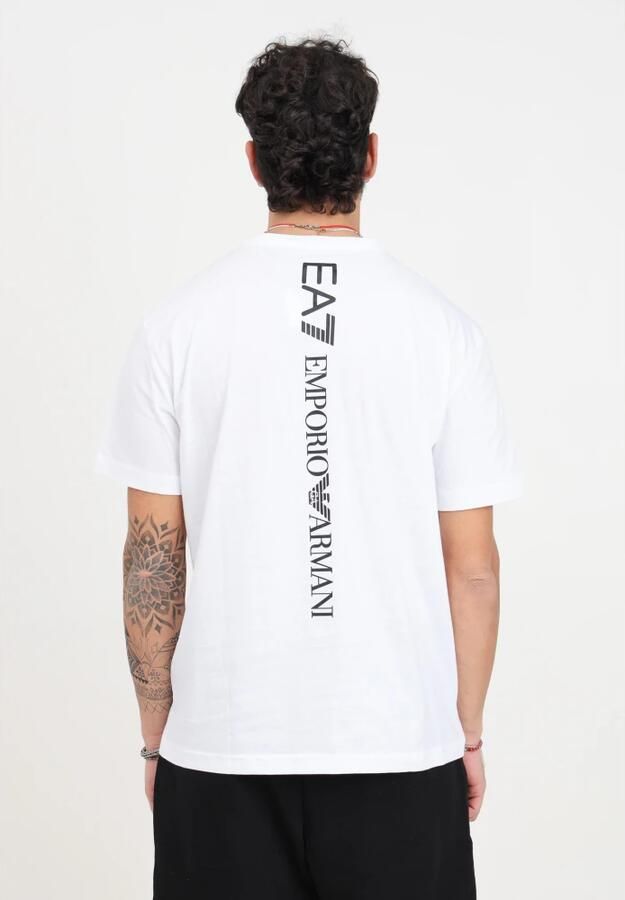 Emporio Armani EA7 Heren T-shirt Lente Zomer Collectie White Heren - Foto 2