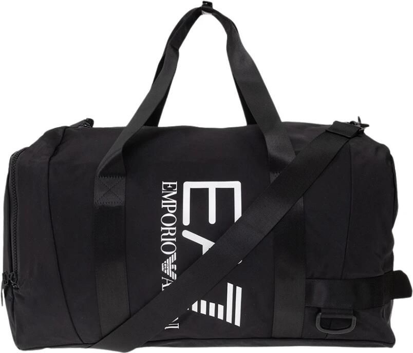 Emporio Ar i EA7 Verstelbare Gymtas met Afneembare Band Black - Foto 8