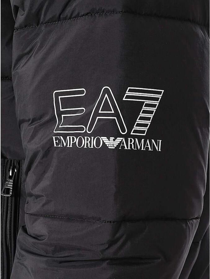Emporio Armani EA7 Trainingsjack Bomberjack met logo op de mouw