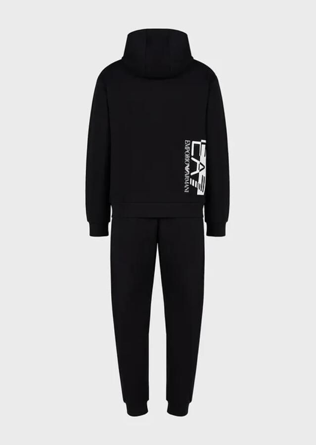 EA7 Emporio Armani Essential Full Zip Hooded Tracksuit Black- Dames Black - Foto 2