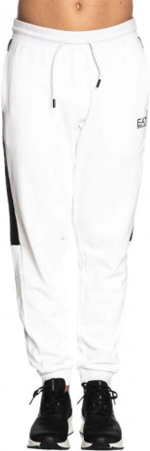 Emporio Armani EA7 Heren Sportbroek Lente Zomer Collectie White Heren - Foto 7
