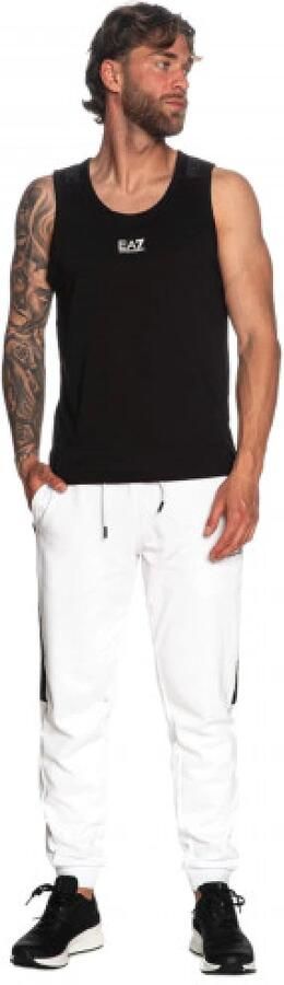 Emporio Armani EA7 Heren Sportbroek Lente Zomer Collectie White Heren - Foto 6