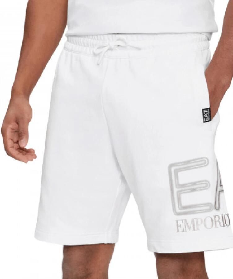 Emporio Armani EA7 Witte 3Dps76 Pjshz Shorts White Heren