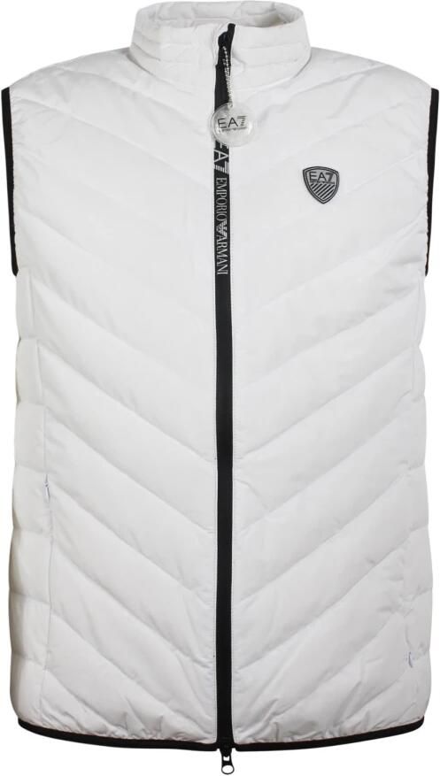 EA7 Emporio Armani Bodywarmer met deelbare tweewegsritssluiting