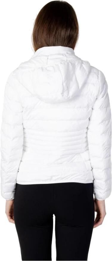 Emporio Armani EA7 Witte Polyester Jas & Jas Collectie White Dames - Foto 5