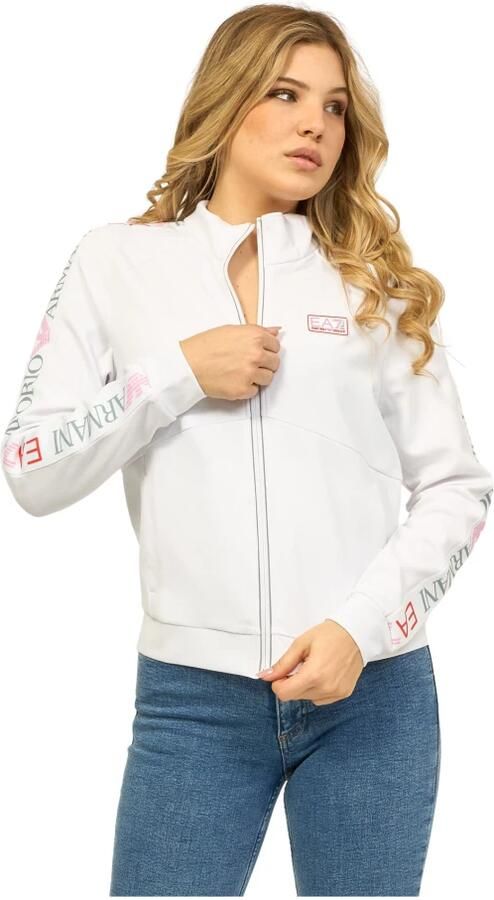 Emporio Armani EA7 Zip-throughs White Dames - Foto 5