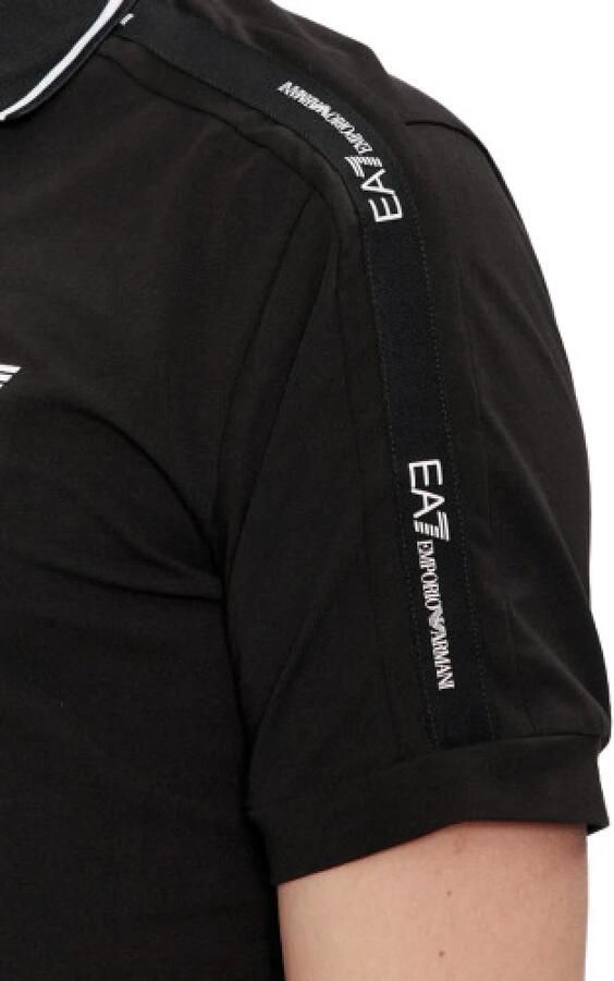 Emporio Armani EA7 Zwart Polo Shirt 3Dpf20 Pj03Z Black Heren - Foto 2